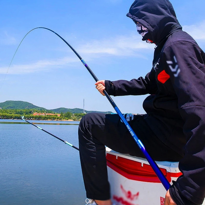 Caña de pesca telescópica de carbono súper ligera para carpa - imagen 3