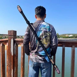 QAJTAO Funda para caña de pesca ajustable y bandolera