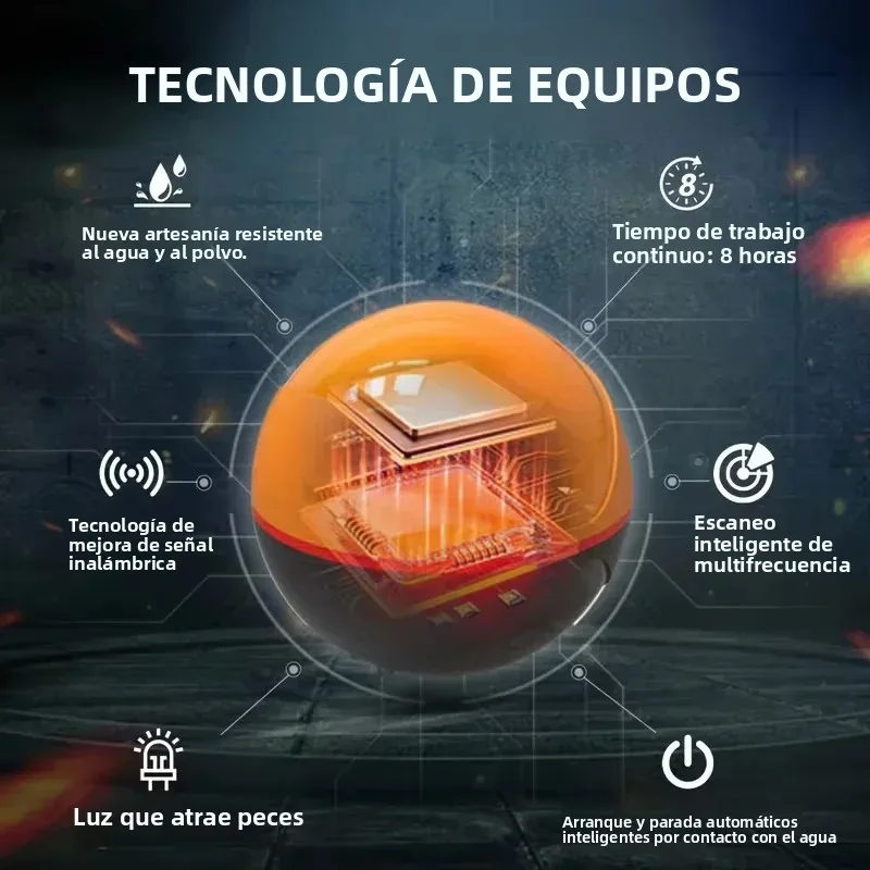 Sonda de pesca inalámbrica WiFi Erchang F68 – para iOS y Android - imagen 4