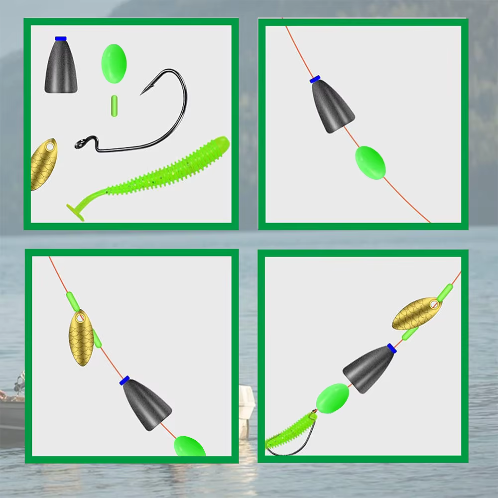Cuentas Luminosas Ackibbik para Pesca Nocturna en Mar - imagen 5