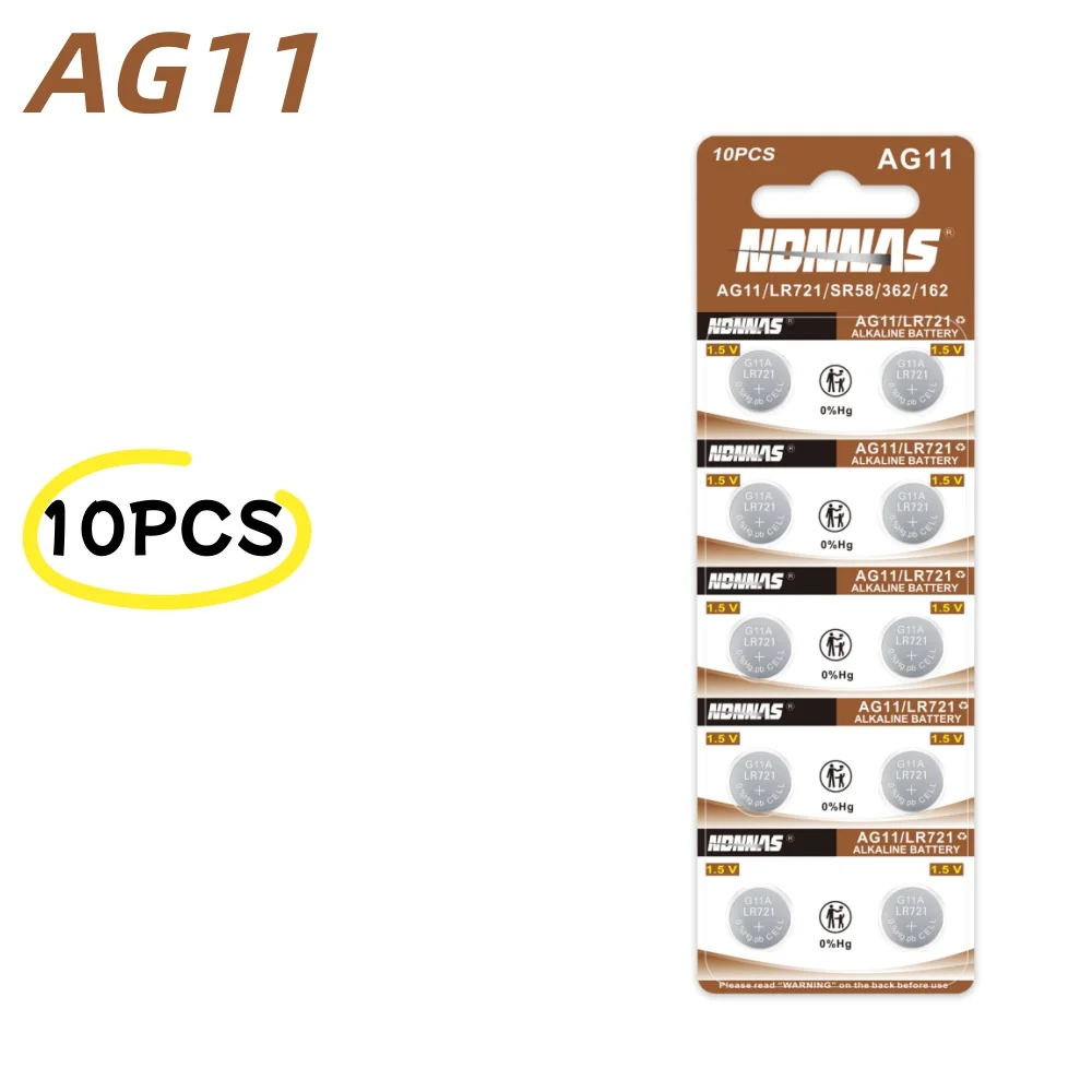 Batería de botón AG11 SR721SW para mandos y relojes - imagen 2