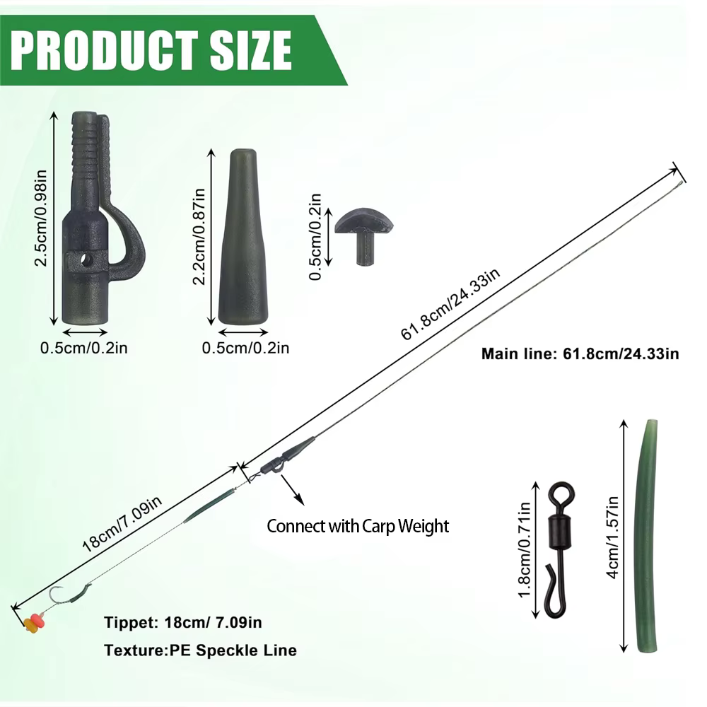 Chod Rig Premontado para Carpa – Leadcore - imagen 5