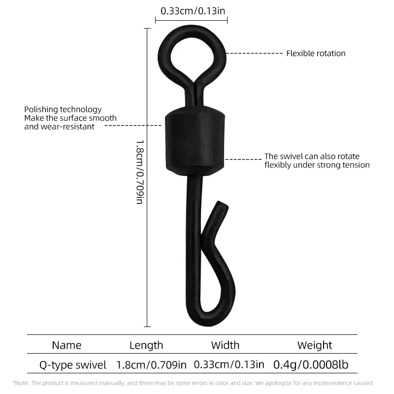 ShareShark esmerillones giratorios Q de cambio rápido para carpa - imagen 4