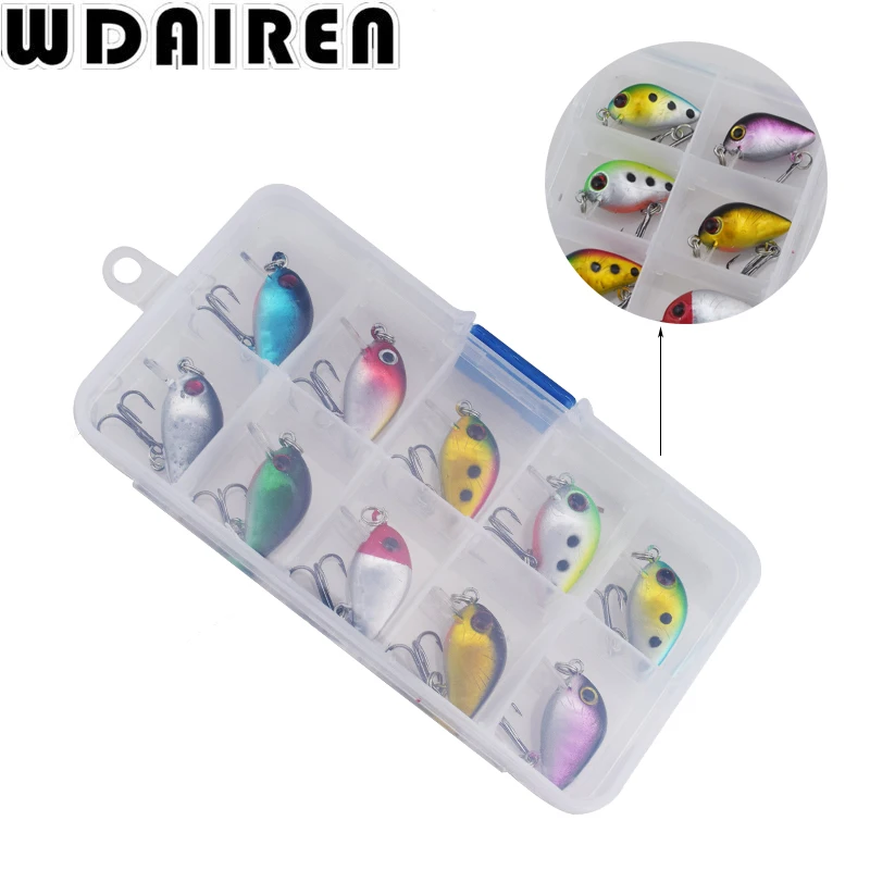Señuelo Wobbler mini Crankbait de cebo duro para lubina 30 mm - imagen 2