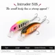 TSURINOYA Minnow Intruder hundimiento – Señuelo para perca, lucio - imagen 2
