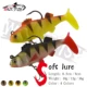 WALK FISH Señuelo blando Jig Head cola en T para lucio y lubina - imagen 5