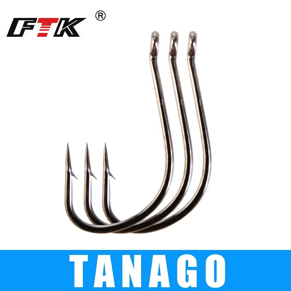 TANAGO FTK – Anzuelos con anilla para carpa de acero al carbono - imagen 4