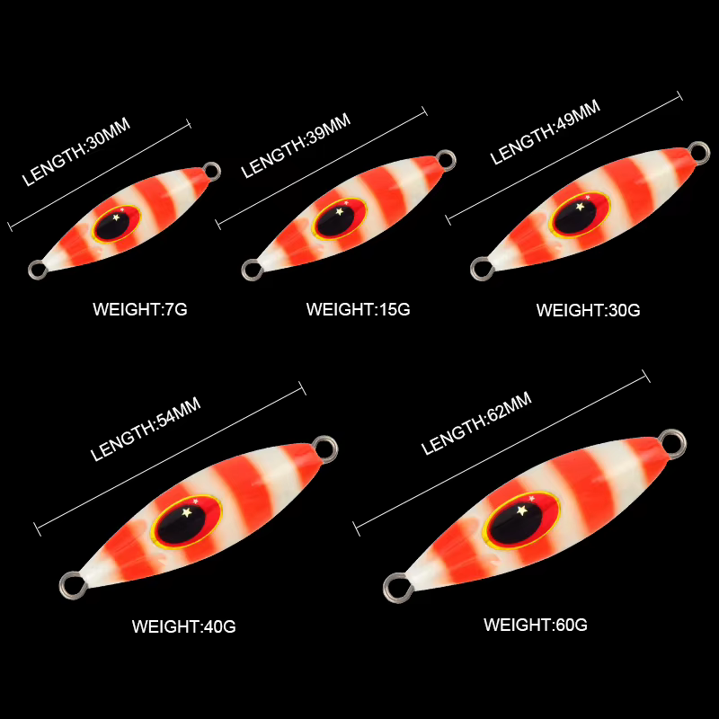 Señuelo de Metal LETOYO para Pesca en Agua Salada – Lubrina - imagen 2