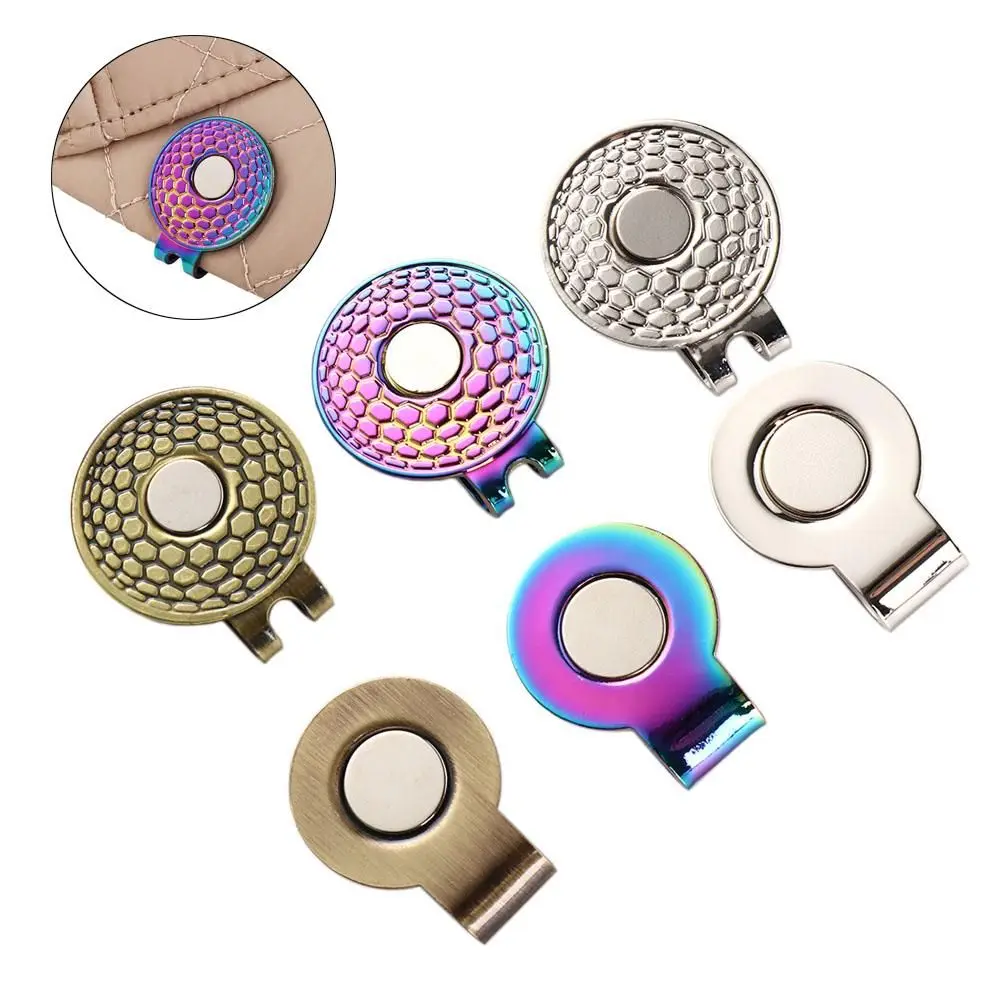 Porta marcadores de golf magnético para clip de gorra metálico - imagen 5