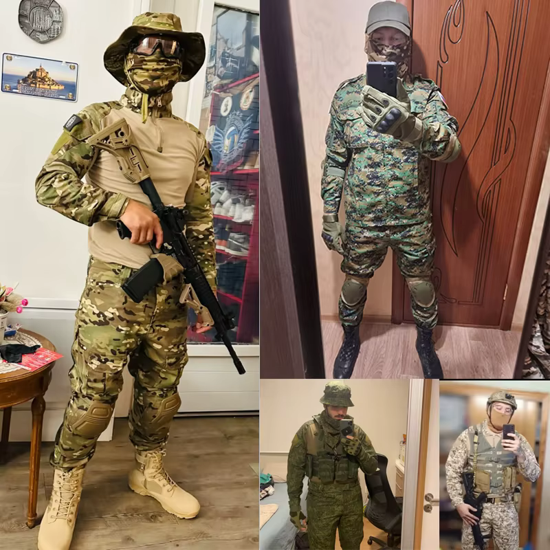 Pantalones de Pesca Camuflaje Cargo HAN WILD - imagen 5