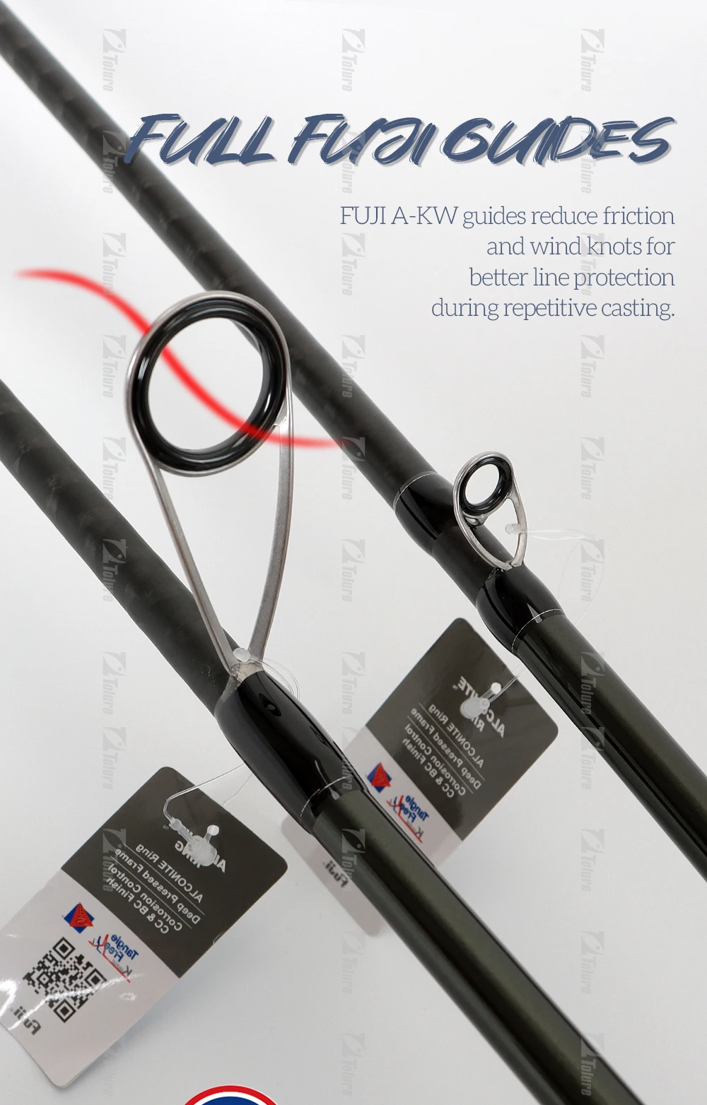 Configuración spinning de la caña TOLU MR.Big Fish