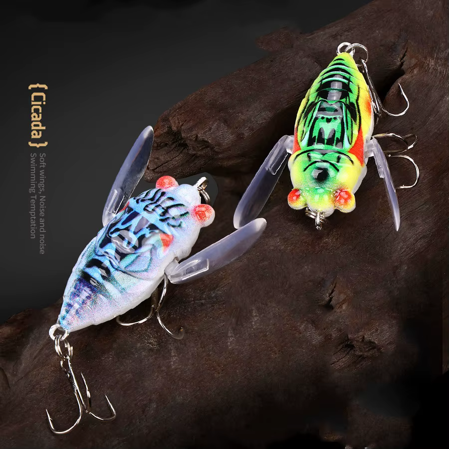 Señuelo Cigarra Popper 5cm 6g – Superficie ruidosa - imagen 3