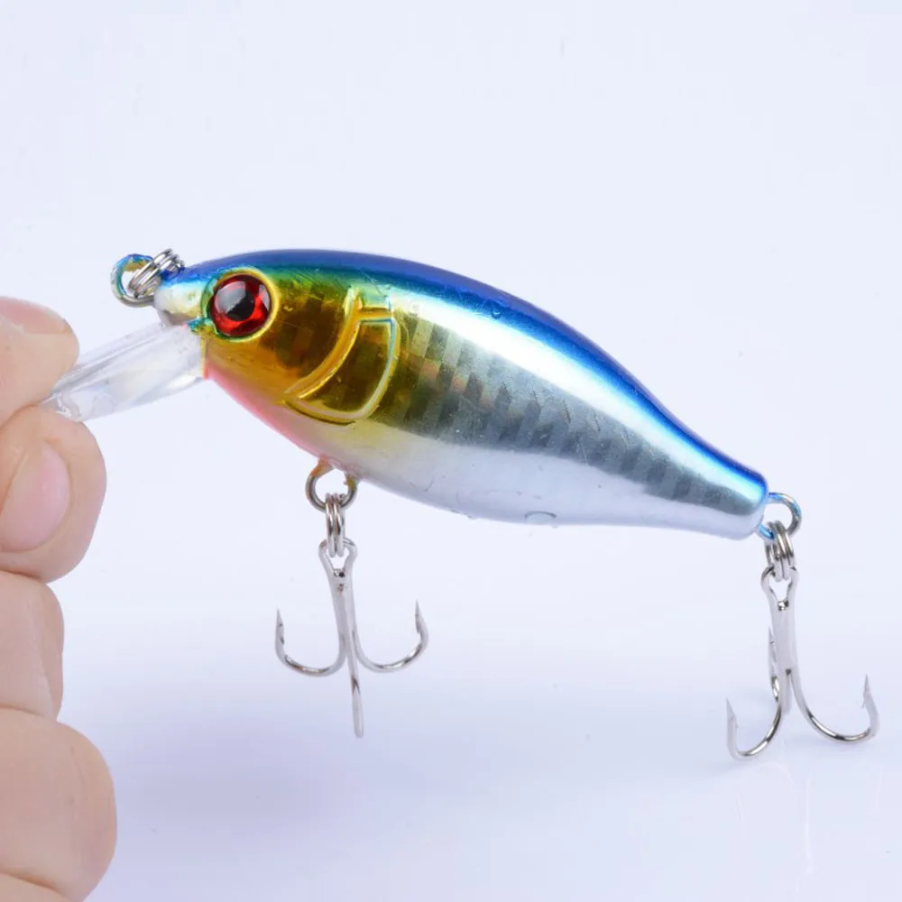 Señuelo minnow oscilante crankbait japonés con anzuelo - imagen 4