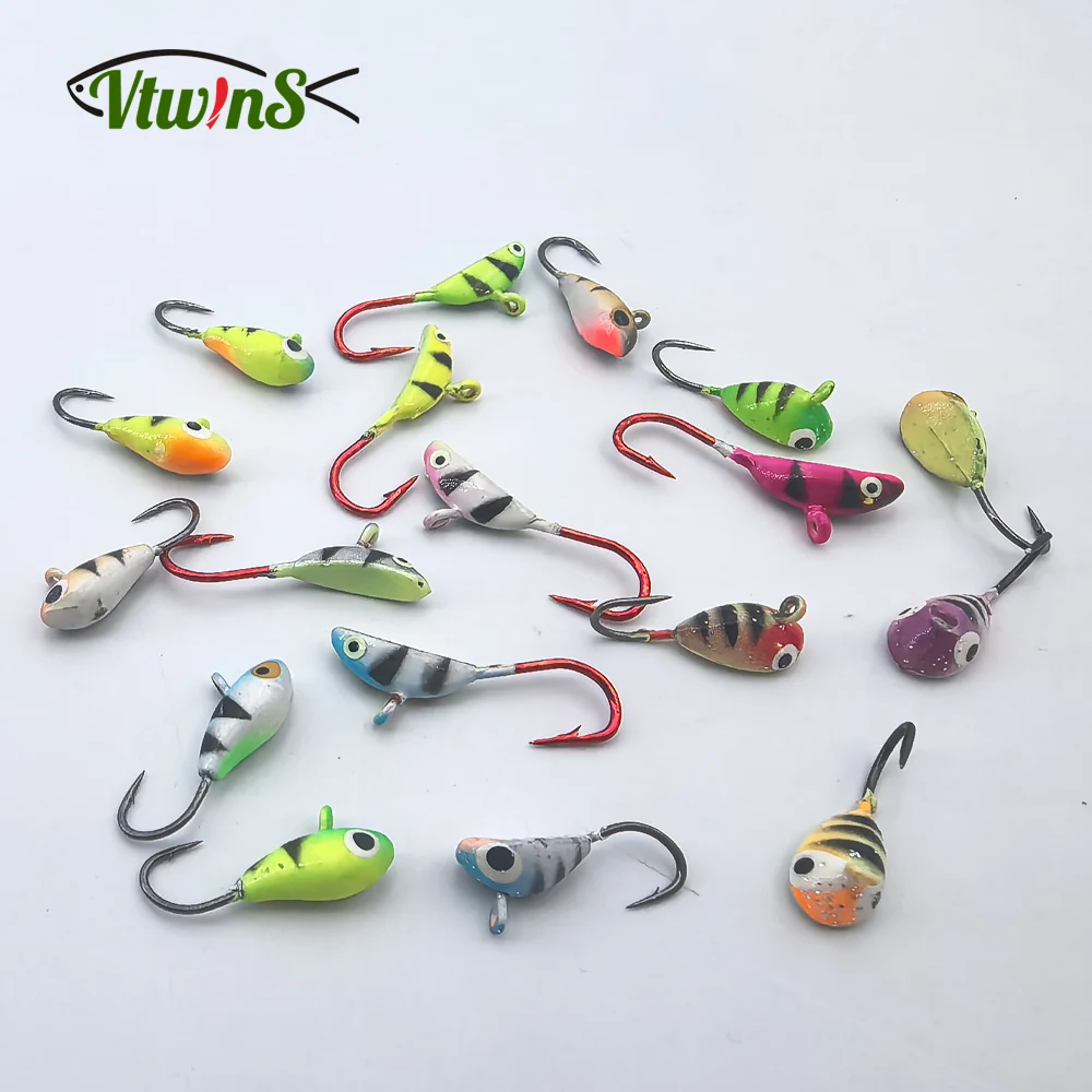 Señuelos luminosos y UV para pesca en hielo