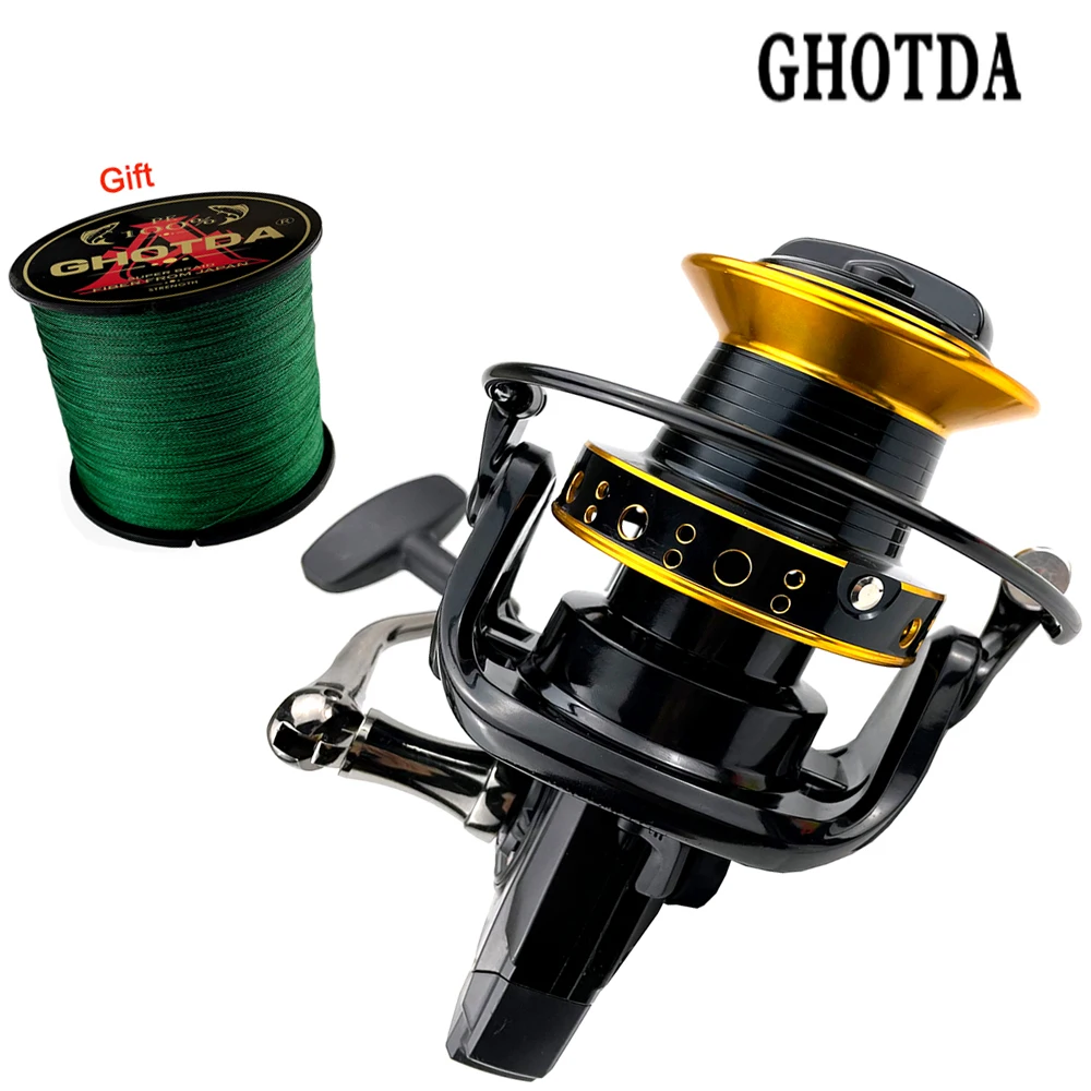 Carrete giratorio serie 12000 Metal Profundo para agua salada