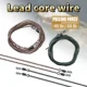 Líneas Leadcore antienredos con anilla giratoria para carpa y bagre - imagen 2