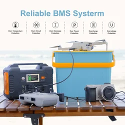 Flashfish E200 – Estación de energía portátil con generador solar 200W