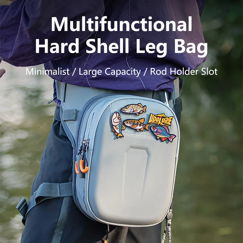 Bolsa de pesca impermeable 5L – riñonera cruzada resistente al agua - imagen 2