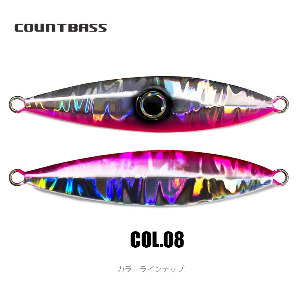 Señuelos de Jigging COUNTBASS estilo japonés en metal fino - imagen 2