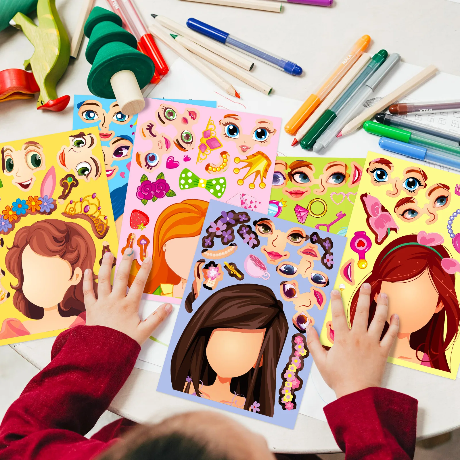 Rompecabezas DIY Puzzle Princesas – Manualidad infantil para niñas - imagen 4