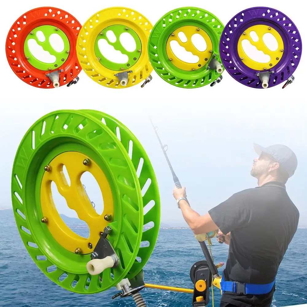 Carrete de mano pesca con rodamiento anti-inverso - imagen 3