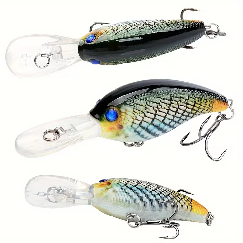 Jerkbait Minnow ABS – señuelo duro para lubina y lucio - imagen 3