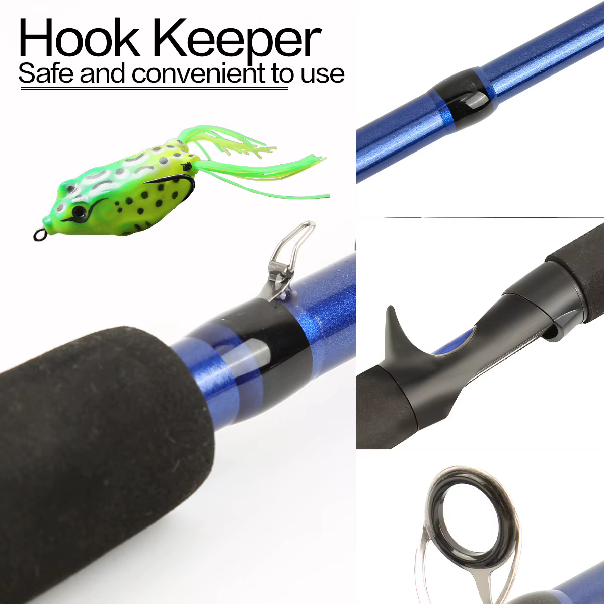 Kit de Pesca Completo: Caña, Carrete, Bolsa y Alicates - imagen 3