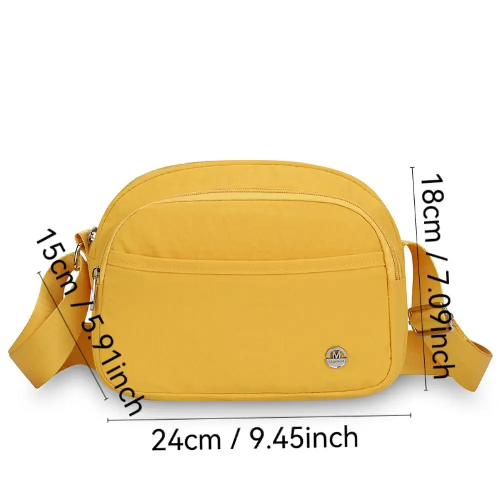 Bolsa bandolera Oxford multicompartimentos