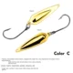 Cuchara de metal con lentejuelas para lubina – anzuelo - imagen 3