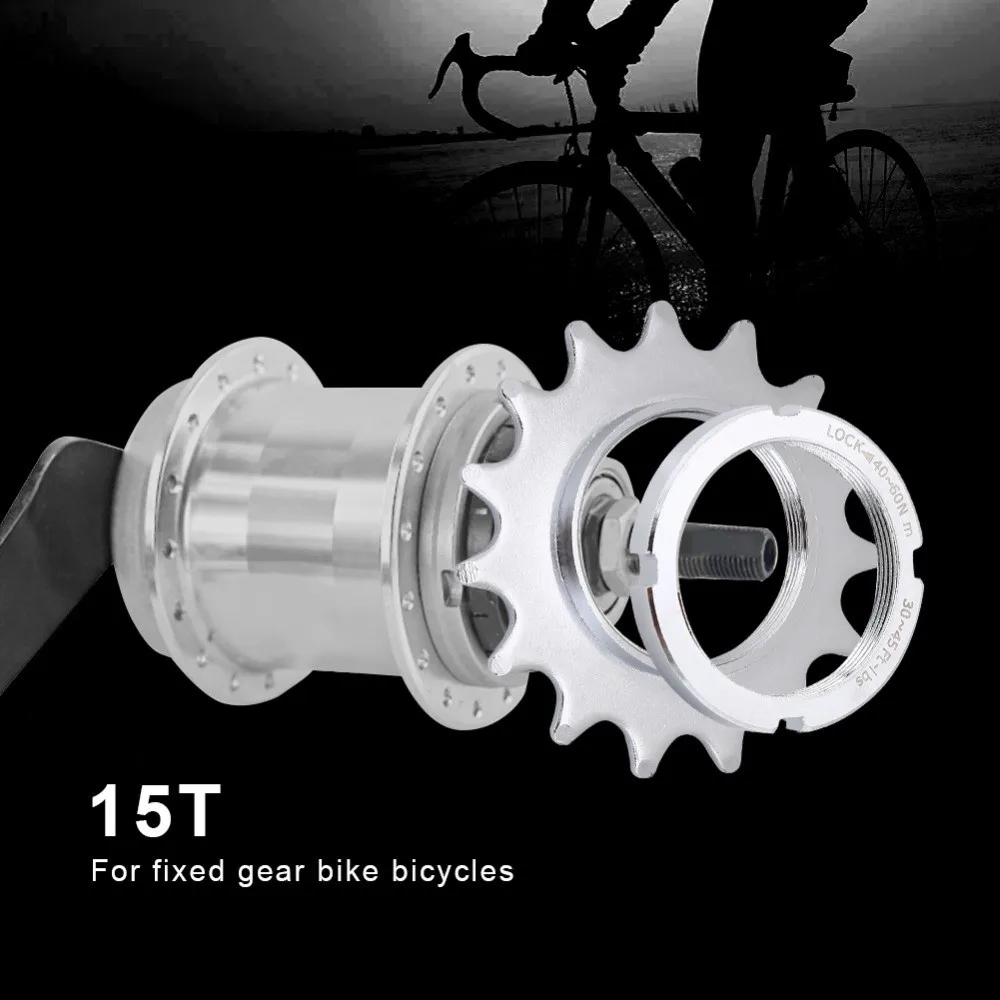 Rueda libre de acero duradero y resistente para bicicleta con piñón fijo