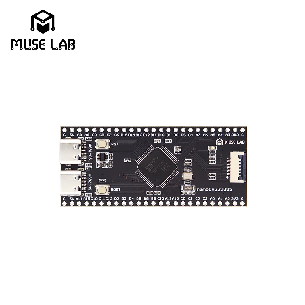 nanoCH32V305 WCH Placa de desarrollo RISC-V con USB 2.0 y SD - imagen 3
