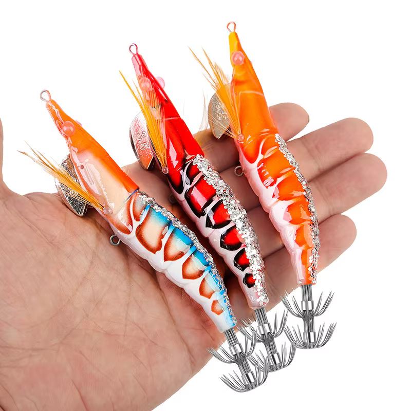 Señuelo 3D Calamar UV AS – Potente brillo para pulpo y sepia - imagen 3