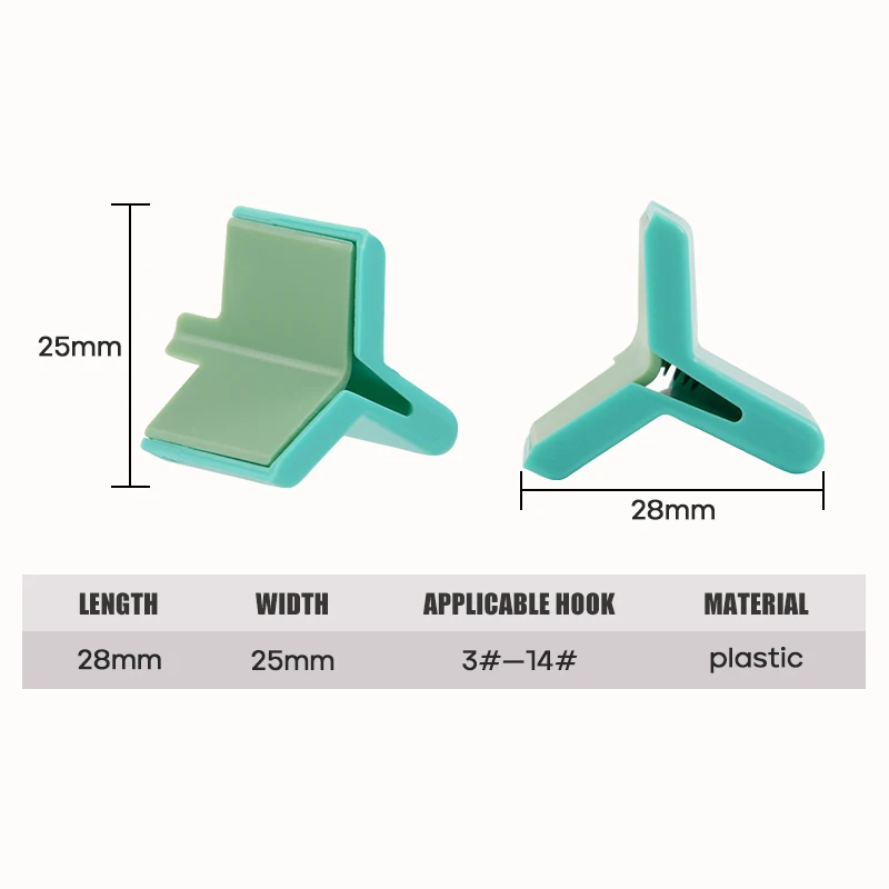 Fundas Protectoras Anzuelo Triple Letoyo – Plástico Portátil - imagen 5