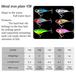 Cuchara vibratoria para bass y pike – Hundimiento lento invierno