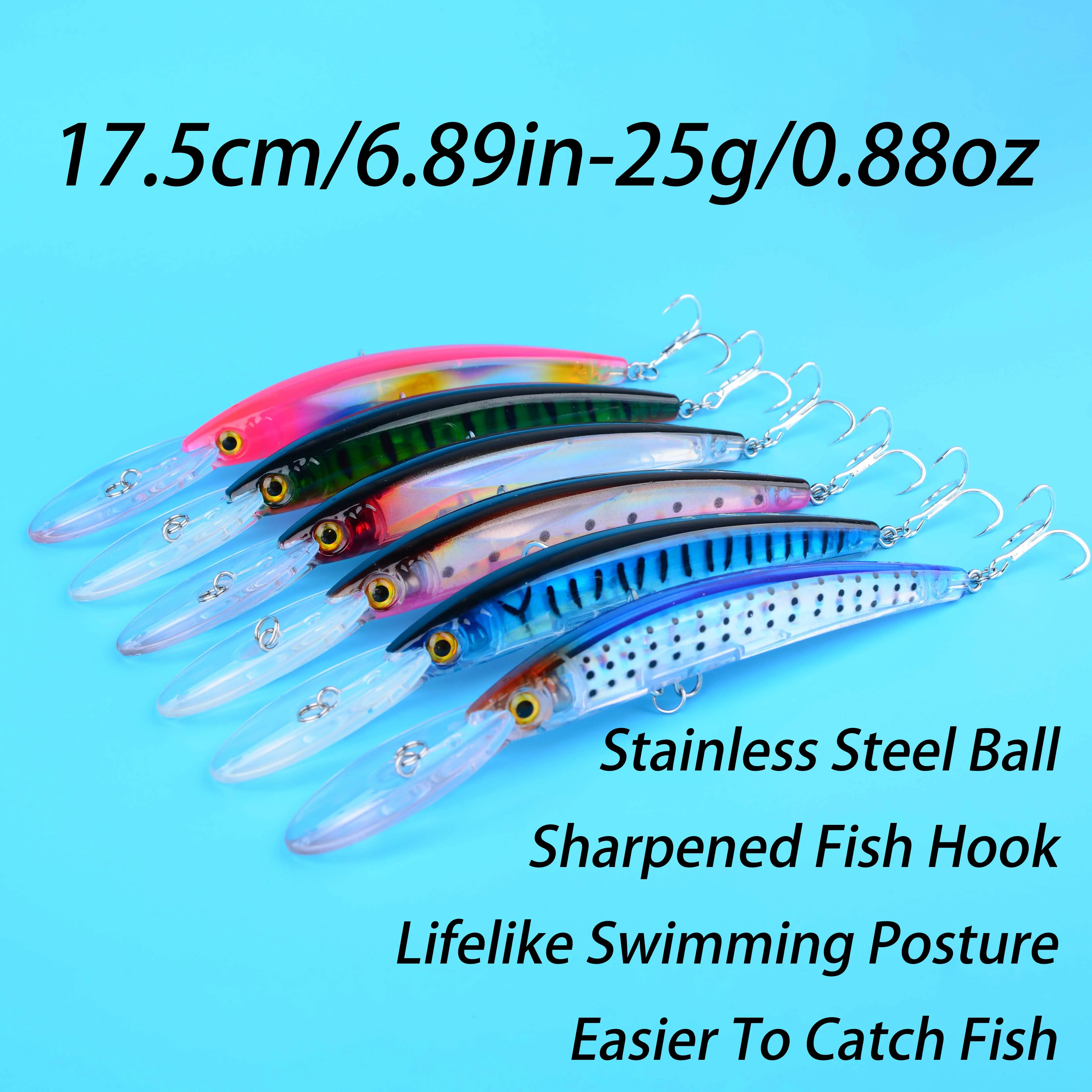 Acción de nado del señuelo Minnow