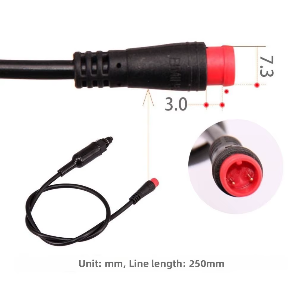 Interruptor de Corte de Freno para Bicicleta Eléctrica Impermeable 2/3 Pines - imagen 4