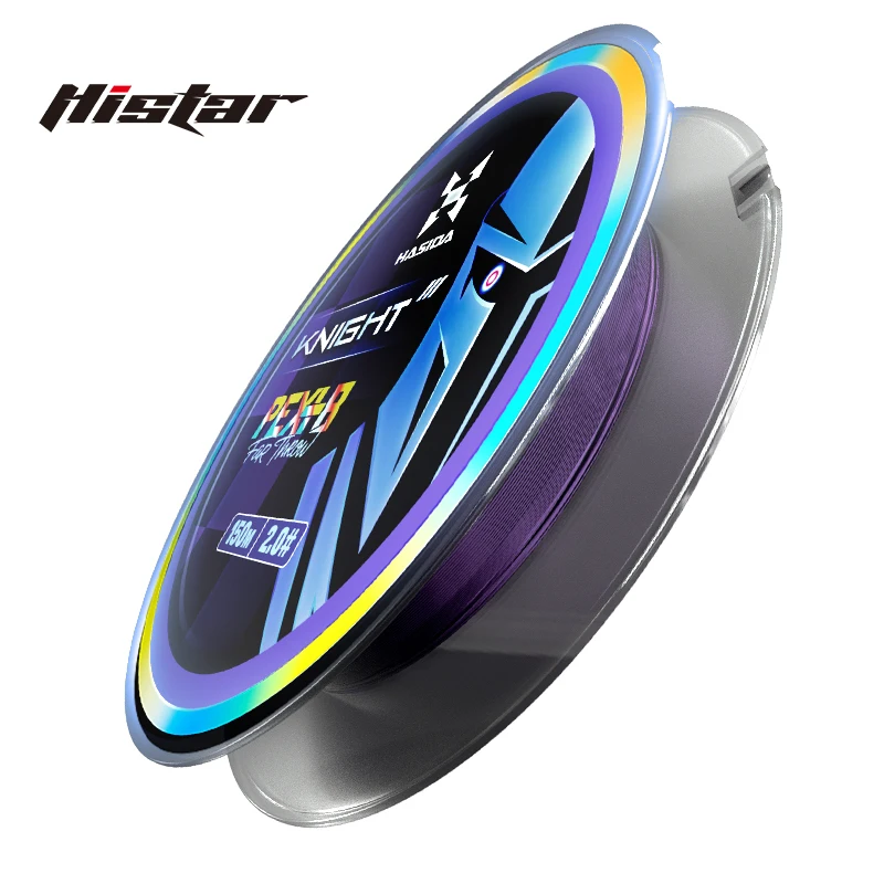 Histar Caballo – Línea trenzada PE 150m 3.6-34KG antiarañazos - imagen 4