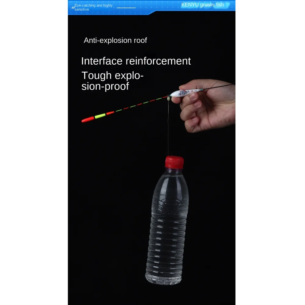 Flotador indicador Rocky: tubo deslizante sensible y cola triangular - imagen 2