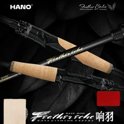 Caña de Pescar HANO Feather Echo Toray 36T carbono – Guía FUJI SIC