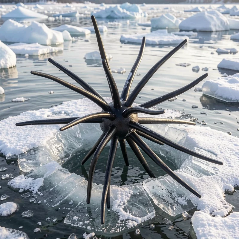 Señuelo TPE tipo erizo flotante para trucha en arroyos de montaña - imagen 2