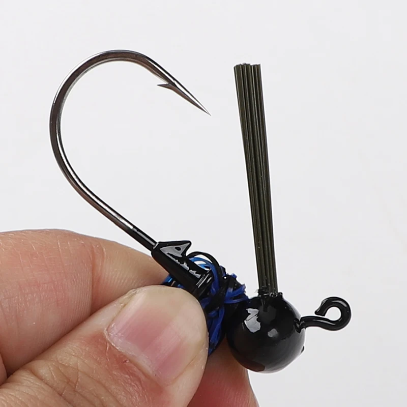 FISHINGFANS Chatterbait Spinnerbait anti-enredos para lubina - imagen 5