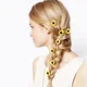 Horquillas para el cabello con girasol, accesorio elegante para eventos - imagen 2