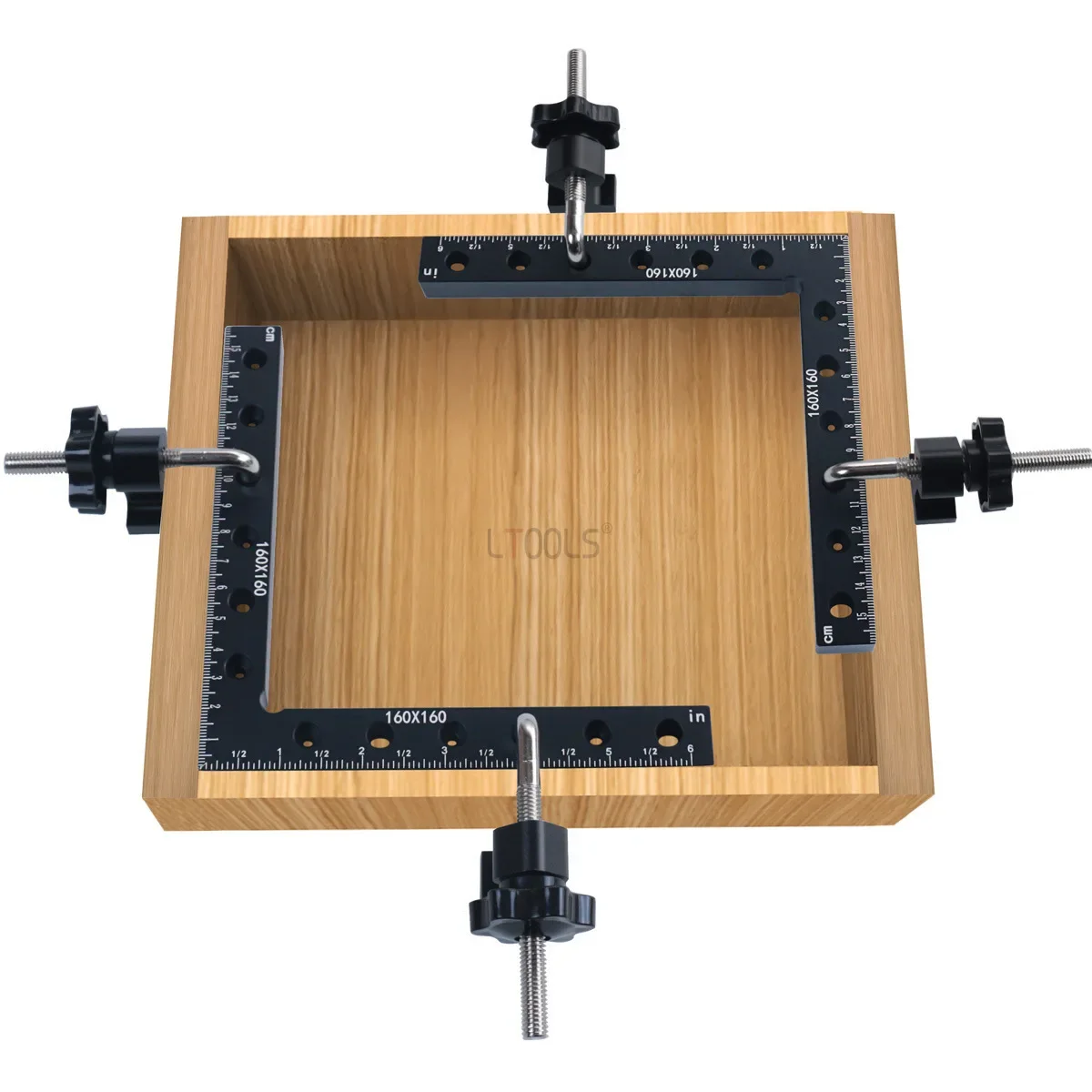 Sujetaesquinas de ángulo recto ajustable de aluminio con G-clamp - imagen 4