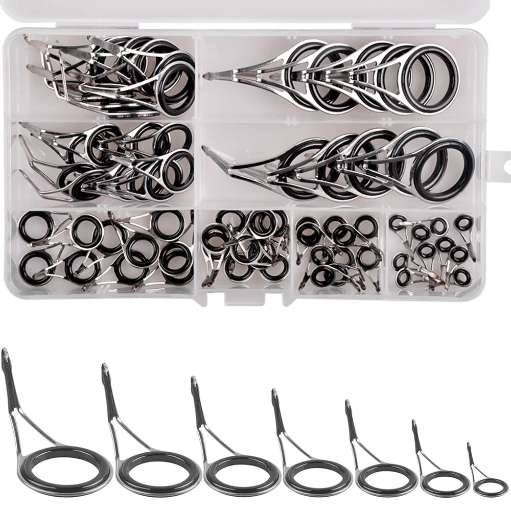 Kit reparación cañas pesca - Guías y anillos cerámica