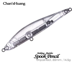 Chan'sHuang Señuelo Pesca Artificial Blanco