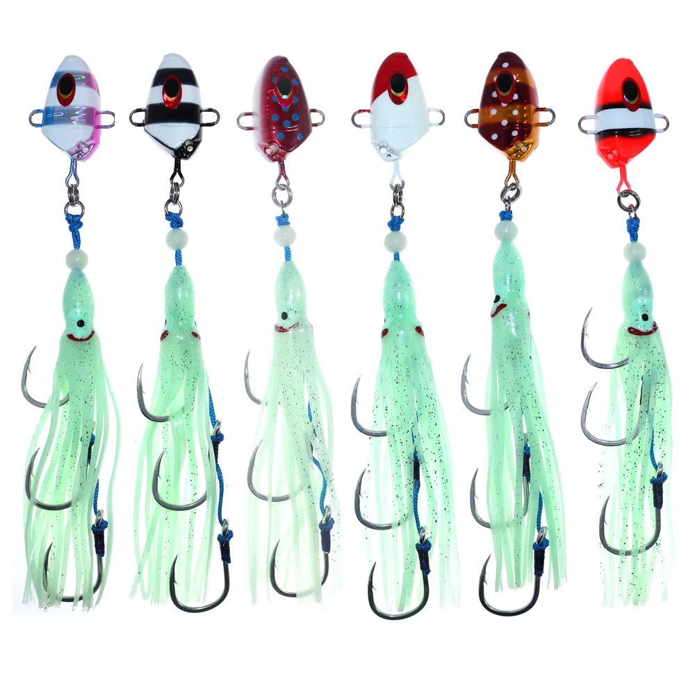 Anzuelo jigging metálico Kabura – hundimiento para pesca de fondo - imagen 2