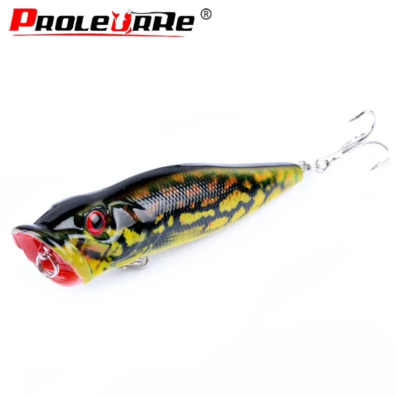 Popper Wobbler señuelo de pesca flotante para carpa y lucio - imagen 4