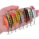 Wobbler Minnow negro hundimiento de señuelo duro para pesca - imagen 2