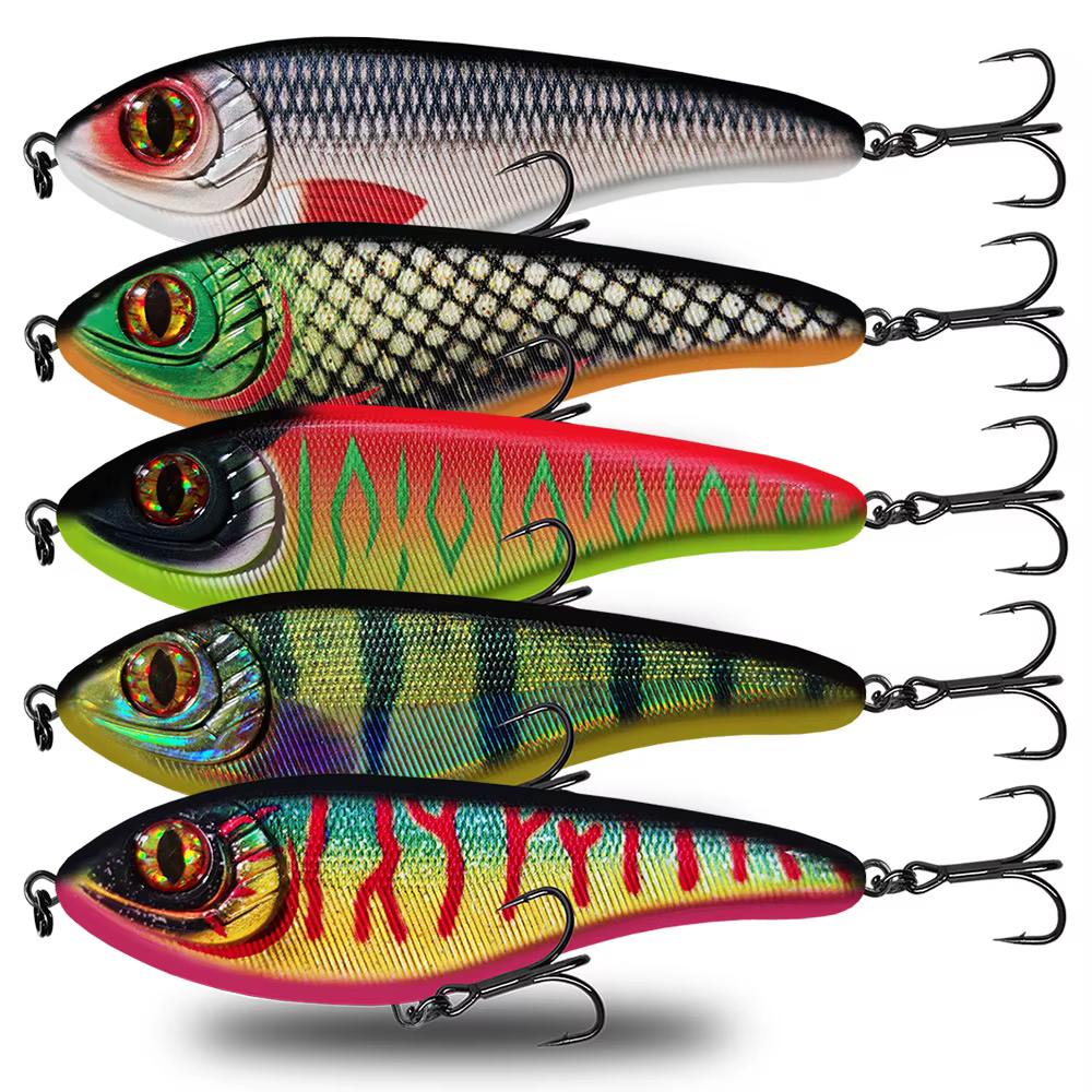 Packaging y variantes del señuelo de pesca