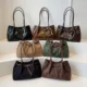 Bolso de hombro tote de cuero sintético gran capacidad elegante - imagen 2